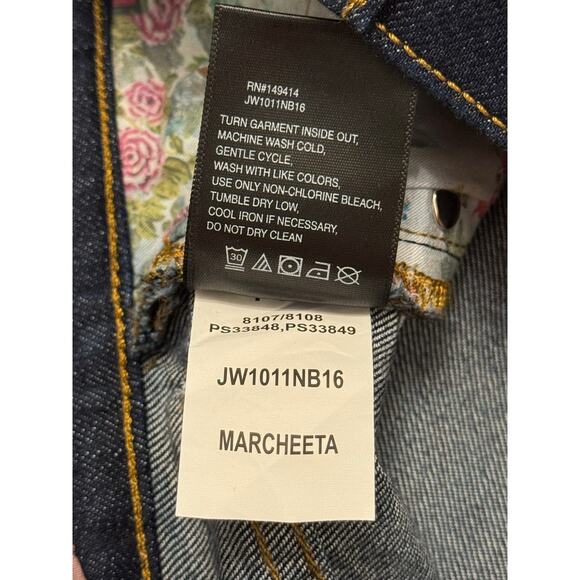 NWT Johnny Was Marseille Baby Boot Jeans Marcheeta Women's 26 - Picture 14 of 14
